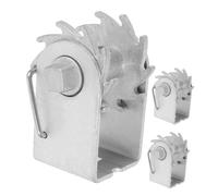 Yardwe 3pcs Wire Rope Tensioner and Iron Wire Tightener for Greenhouse Tightening Tool Gear Flat Design for Stable Plant Support