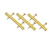 Yardwe 3sets Acoustic Guitar Tuning Pegs Bridge Pins String Retaining Rods for Easy Install
