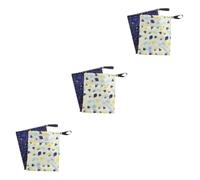 Yardwe 3sets Wet Bags Reusable and Washable Diaper Organizer for Stroller Portable Storage for Nappies and Toiletries Design Compact and Lightweight 2pcs*3