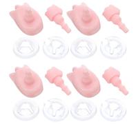 Yardwe 4 Sets Tiny Doll Hands and Feet Plastic Joints for Doll Making Easy Replacement Parts for DIY Accessories Creative Expression for Unique Displays