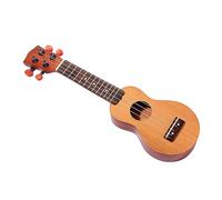 Yardwe 4 Strings Spruce Sapele Ukulele with Sound Hole Mini String Instrument for Beginners Solid Top and Laminated Sides for Acoustic Music Learning