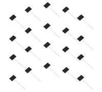 Yardwe 40pcs Mini Wooden T-Type Plant Labels with Smooth Finish, Waterproof and Resistant to Bending, for Nursery and Indoor Use, Sturdy Plant Identification Stakes for Garden and Herb