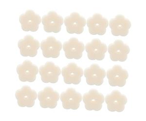 Yardwe 40pcs Unique Flower Pattern Sponge Filtering Pool Bathtub Cleaning Oil Absorbing Sponge Ponds Natural Material