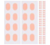 Yardwe 48 Pairs Eyeglass Nose Bridge Pads: Soft Nose Pad Cushion for Glasses - Self-Adhesive Non-Slip Fit for Eyeglasses and Sunglasses