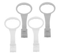 Yardwe 4pairs Portable Boy Girl Pull Rings for Crib and Bed Crib Hanging Rings for Learning Standing Safe Nursery Toys for Newborns and Toddlers