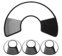 Yardwe 4pcs Adjustable Recovery Pet Cone Collar Plastic Elizabeth Protective Collar Wound Healing Practical Neck Cover For Cats Dogs Kittens Rabbits