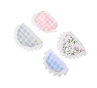Yardwe 4PCS Christmas Parrot Bandanas for Small Pets Adjustable Soft Bib Kerchiefs Skin-friendly Decorative Scarves for Guinea Pigs Hamsters and Small Animals Festive Holiday Costume
