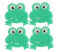 Yardwe 4pcs Creative Animal Design Bath Sponge for Boys and Girls Soft Gentle Exfoliating Body Scrubber for Toddlers Bath Toy Accessory
