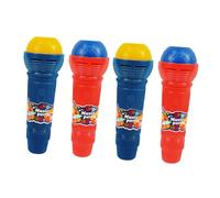 Yardwe 4pcs Echo Microphone Toy for Boys and Girls Party Supply Creative Music Microphone Prop Fun Boys and Girls Karaoke Random Color