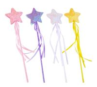 Yardwe 4pcs Girls Party Fairy Costumes Fairy Wand Stick Glowing Effect Decorative Witch Stage Performance Prop for Cat Cosplay