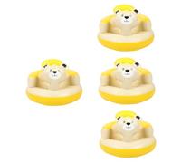 Yardwe 4pcs Inflatable Boy Girl Seat for Sitting up Back Support Lightweight and Portable for Shower Outdoor Lounger