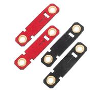 Yardwe 4pcs Parrot Harness and Leash Lightweight Bird Foot Ring Retractable Clip for Outdoor Training and Play