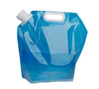 Yardwe 4pcs Portable Water Bag 5l Large Capacity Foldable Pe Container