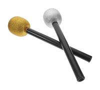 Yardwe 4pcs Pretend Microphone Toys Boys and Girls Simulation Microphone Props Funny Fake for Toddlers Role Play Toy Birthday Gifts for Year Old Girls