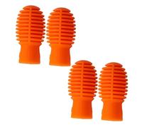 Yardwe 4pcs Silicone Drum Stick Protective Caps Covers Silent Practice Drumstick Tips Pads Replacement Drum Accessories for Boys and Girls and Music Accessories