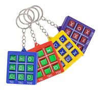 Yardwe 4Pcs Small Chess Keychains Portable Creative Game for Fun Keyring Pendants for Goodie Bags Educational for Logical Thinking and Play