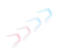 Yardwe 4pcs Soft Silicone U-shaped Glasses Nose Pads for Eyeglass and Sunglasses Bridge Replacement Comfortable Non-slip Cushion Compatible with Various Frames Easy to Clean and Install