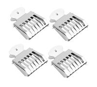 Yardwe 4pcs Stainless Steel Queen Cage Clips Beekeeping Equipment for Beehives Metal Mesh Ventilated Bee Transfer Tool Essential Beekeeper Accessories