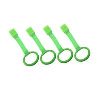 Yardwe 4Pcs Standing Pull Rings Ergonomic and Crib Handles for Walking Training Safe and Secure Attachment for Playpens and Bed Rails