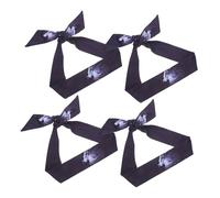 Yardwe 4pcs Stylish Breathable Sports Sweat Bands with Unique Head Print Workout Headbands for Running Tennis Football Boxing Outdoor Fitness