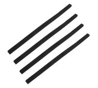 Yardwe 4Pcs Vacuum Sealer Machine Gaskets Foam Replacement Parts Black High-Elasticity Material Enhanced Vacuum Sealing Performance Easy Maintenance for Professional Food Storage