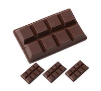Yardwe 4Pcs Valentine's Day Simulated Chocolate Model Realistic Tabletop Fake Chocolate Decor for Home Shop Display and Party Supplies Material for Long Term Use