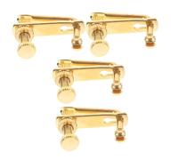 Yardwe 4pcs Violin Fine Tuners Metal Tuning Keys for Violins Strings Tuning Tools Accessory