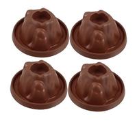 Yardwe 4pcs Volcano Model for Educational Science Exploration Realistic Erupting Volcanic Simulation for Interactive Lab Demonstration and Dinosaur Scene Display