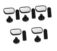 Yardwe 5 Sets Adjustable Rearview Mirror for Car Interior Impact Resistant Observation Mirror for Back Seat Safety Wide Angle Monitor for Vehicle Use