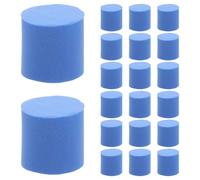 Yardwe 50 Pcs Ants Farm Sponge Plugs: Test Tube Habitat Plugs - Ants Feeding Accessories - Round Hole Stoppers - Bug Farming Tools