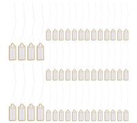 Yardwe 500pcs Paper Price Tags with Cotton Thread for Clothing Display and Inventory Management, Rectangular Sale Tags with Smooth Writing Surface, Easy to Use and Remove, Suitable