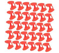 Yardwe 50pcs Rooster Pecking Guard Chicken Pinless Peepers Large Pheasant Fighting Eyeglasses for Poultry