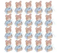 Yardwe 50pcs S First Birthday Box Shower Candy Box for Foldable Mini Favor Present for Shower Favor Small