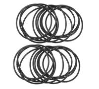 Yardwe 50Pcs Silicone Wristbands Skin Friendly Decorative Straps for Festivals Parties and Sports Comfortable Multi Use DIY Jelly Bracelets