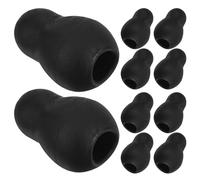 Yardwe 5pairs Silicone Gourd Stethoscope Earplug Replacement Soft Ear Tips for Clinical Hearing Protection