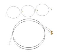 Yardwe 5pcs Acoustic Guitar Strings B-2nd Steel Classical Guitar Strings Set Anti-rust for Beginners