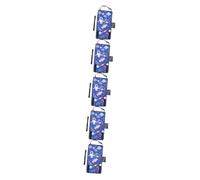 Yardwe 5pcs Airplane Bed Seat Extender in Blue Portable Travel Footrest for Comfortable Plane Naps Easy to Use Seat Extension Compatible with Airplanes and Various Transport Modes