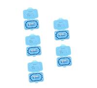 Yardwe 5pcs Box Tooth Keepsake Box for First Tooth and Fetal Hair Boys and Girls