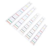 Yardwe 5pcs Cello Finger Guide Stickers Set Cello Note Markers for Beginners Fretboard Position Labels for 1/8 1/4 3/4 and Players