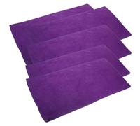 Yardwe 5pcs Guinea Pig Blankets Small Animal Cage Liners Washable Soft Mat Pad Pet Bedding Gerbil Bedding Rabbit Blanket