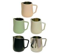 Yardwe 5pcs Mini Coffee Mugs Tiny Frothing Cups Soft Fresh Mysterious and Natural for Mini House Decor and Dollhouse Accessories