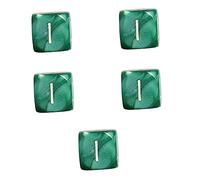 Yardwe 5pcs Multi Sided Dice Acrylic Dice for Party Games Fun Board Game Props for Gatherings and Events