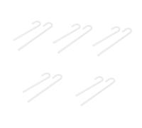 Yardwe 5sets Co2 Diffuser Tube for Aquarium Acrylic Carbon Dioxide Tube Connector Easy Install 2pcs*5