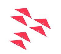 Yardwe 6 pcs Soft Comfortable Pirate Triangle Headscarf Set for Adults Authentic Pirate Dress Up Accessory Halloween Costume Party Essential