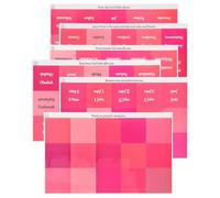 Yardwe 6 Sheets Month Tabs Sticky Tabs Page Markers 1.2x1.5 Inch Vintage Simple Design Self-Adhesive Stickers Easy to Paste Not Easy to Be Scratched for School and Home Use Suitable