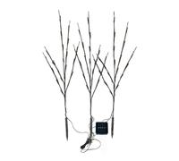 Yardwe 60 Led Solar-powered Christmas Lights Branch Tree Lights for Indoor Decorative for Party