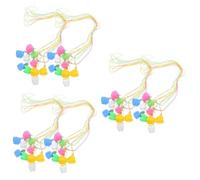 Yardwe 60pcs Boys and Girls First Tooth Keepsake Storage Box Teeth Keepsake Holder Organizer for Fetal Hair Fairy Box Memory Storage for Boy Girl Container Assorted Style