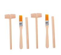 Yardwe 6Pcs Dinosaur Excavation Tool Kit Archaeological Dig for Includes Hammer and Brush Educational Stem for Developing Motor Skills