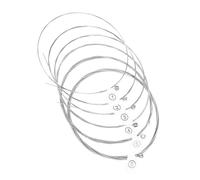 Yardwe 6pcs Electric Guitar Strings Guitar Replacement Strings for Practice and Performance and Resonant Sound