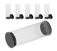 Yardwe 6pcs Golf Ball Holder Tubes 4.5x13.5cm Pvc Storage Case for Outdoor Training and Display, Reusable Golf Ball Organizer Box for Sports Outdoor Recreation